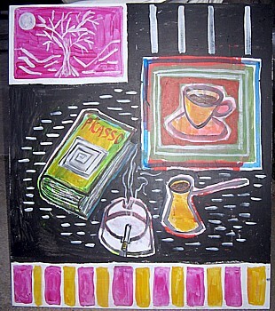 Peinture intitulée "picassobuch...+" par Zoran Komatinović, Œuvre d'art originale