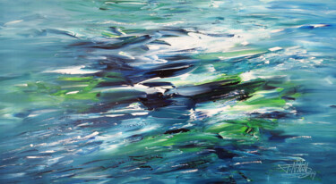 Caribbean Daydream L 1 Schilderij getiteld "Caribbean Daydream…" door Peter Nottrott, Origineel Kunstwerk, Acryl