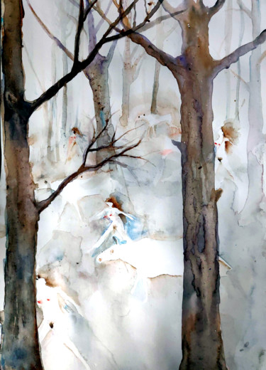 Predawn Dream on a Rainy Night