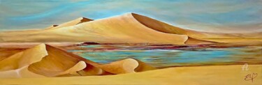 Peinture intitulée "Mirage ou réalité?" par Virginie Etignard, Œuvre d'art originale, Acrylique