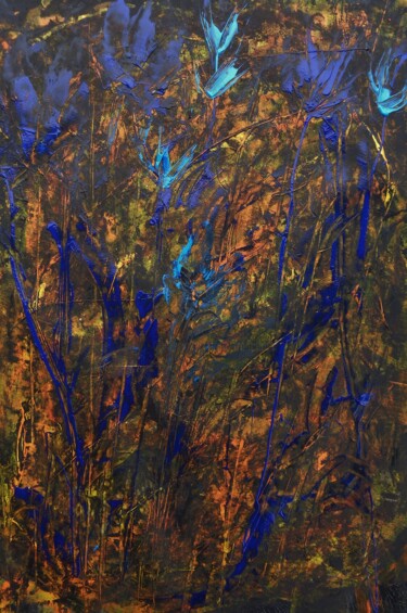 herbe folle Peinture intitulée "herbe folle" par Francisco Mendes, Œuvre d'art originale, Acrylique