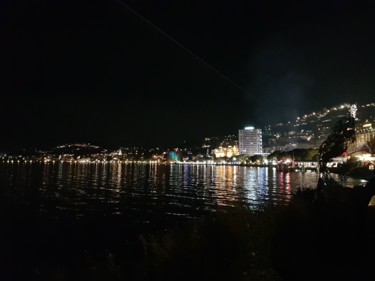 Photographie intitulée "Montreux Nuit 2019…" par Carlos Vieira, Œuvre d'art originale, Photographie non manipulée