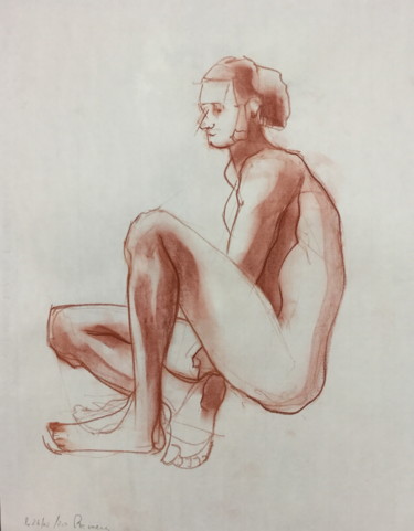 étude à la sanguine