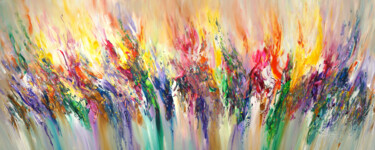 Slim: Flowery Inspirations 1 绘画 标题为“Slim: Flowery Inspi…” 由Peter Nottrott, 原创艺术品, 丙烯