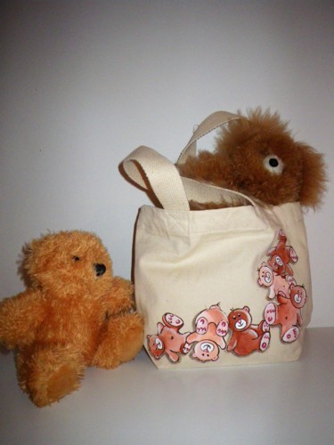 Mon doudou chéri!! Design titled "Mon doudou chéri!!" by Nora Leynadier, Original Artwork, Accessories