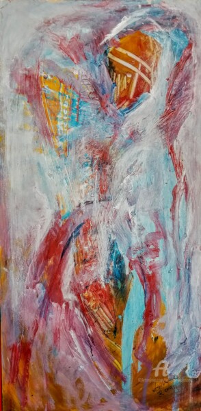 Painting titled "God Loves Haiti" by Andrew Walaszek, Original Artwork, Acrylic
