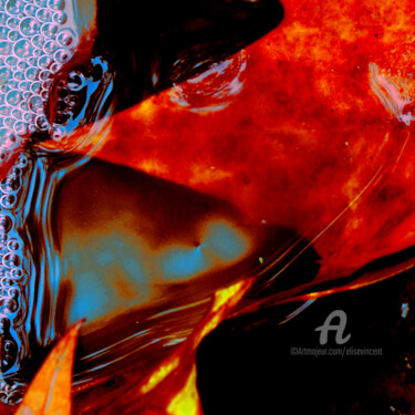 Photographie intitulée "Ectoplasme" par Elise Vincent, Œuvre d'art originale, Photographie numérique