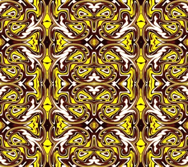 Digital Arts titled "Moon-eyed autumn" by Peter Jalesh, Original Artwork, Digital Painting