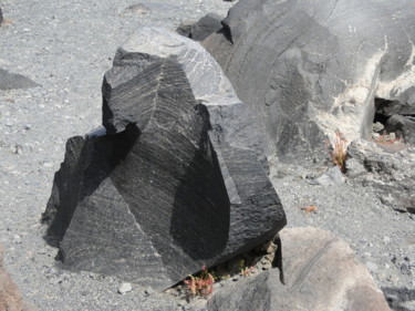 Fotografia intitolato "centre du volcan de…" da Anne Marie Mermet, Opera d'arte originale, Fotografia non manipolata