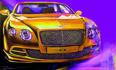 제목이 "Bentley, Driving Dr…"인 미술작품 Ira Tsantekidou로, 원작, 아크릴