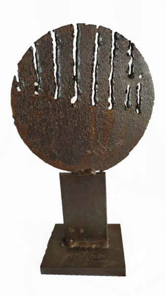 Sculpture intitulée "Clair de Lune" par Jivko Sedlarski, Œuvre d'art originale, Métaux
