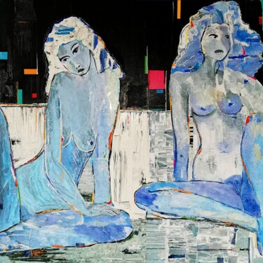 UNDERSTATEMENT Collages titled "UNDERSTATEMENT" by Robert Andler Lipski, Original Artwork, Acrylic