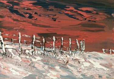 Peinture intitulée "Douceur hivernal" par Etienne Guérinaud, Œuvre d'art originale, Huile