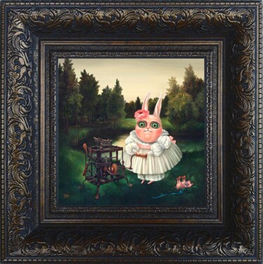 Children's Games-4. Framed Print on canvas
