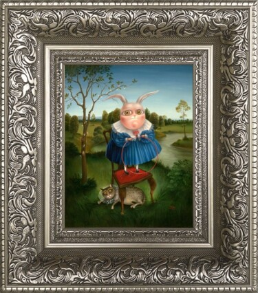 Children's Games-3. Framed Print on canvas