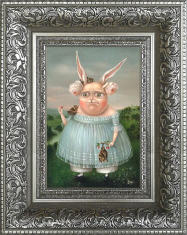 Bats-fancier-2. Framed Print on canvas