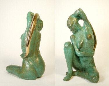 Sculpture intitulée "Spring spirit" par Michel Gautier, Œuvre d'art originale