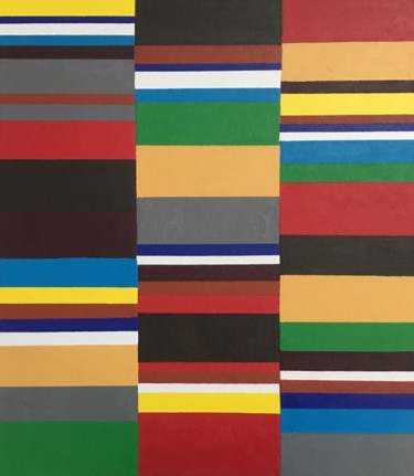 Peinture intitulée "A06 - PENDULAIRE" par Claude Le Roy, Œuvre d'art originale, Acrylique Monté sur Châssis en bois