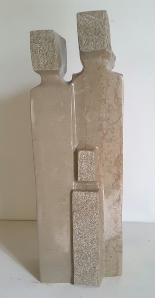 Sculpture intitulée "Babel3" par Maryvonne Lorgeré, Œuvre d'art originale, Pierre