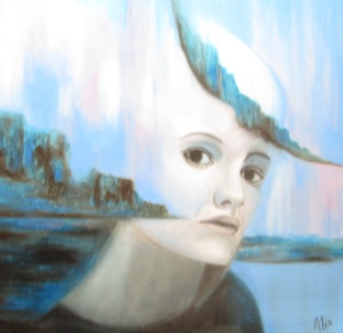 Peinture intitulée "Memory" par Alix, Œuvre d'art originale, Huile