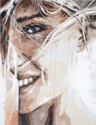 Peinture intitulée "In love" par Mathilde Grimaud, Œuvre d'art originale, Acrylique
