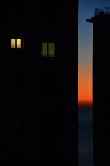 Entre deux murs, l'horizon 제목이 "Entre deux murs, l'…"인 사진 Olivier Mangin로, 원작, 디지털 기타 단단한 패널에 장착됨