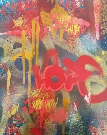 绘画 标题为“GoldR” 由Maud Llorente, 原创艺术品, 丙烯