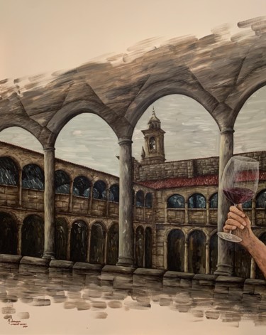 绘画 标题为““RIBEIRA SACRA”” 由M.Domarco, 原创艺术品, 丙烯