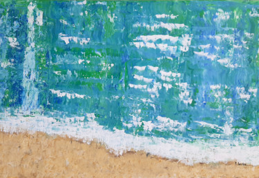 Tropical Sea Painting titled "Tropical Sea" by Patrick Joosten, Original Artwork, Acrylic