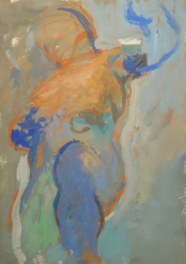 绘画 标题为“, Apparition ,” 由Pierre Pentchev, 原创艺术品, 水粉