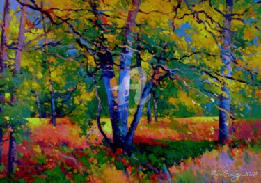 Clairière en automne