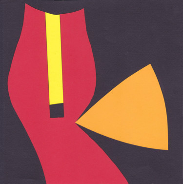 Collages intitolato "CT55" da Raffaele Iannone, Opera d'arte originale, Collages