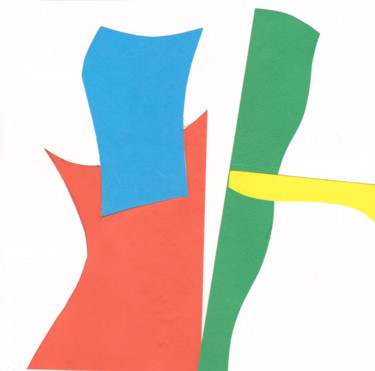 Collages intitolato "CT16" da Raffaele Iannone, Opera d'arte originale, Collages