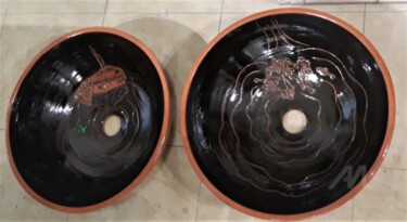 "grandes vasques "me…" başlıklı Heykel Moune Céramique tarafından, Orijinal sanat, Seramik