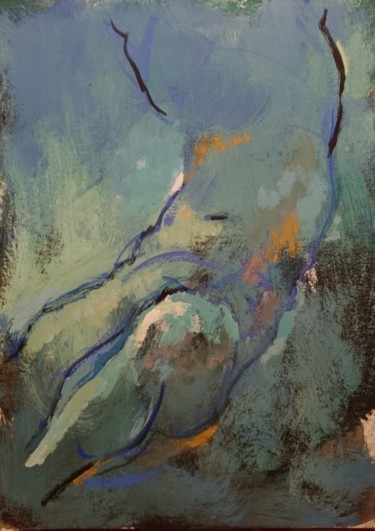 绘画 标题为“, Apparition” 由Pierre Pentchev, 原创艺术品, 水粉
