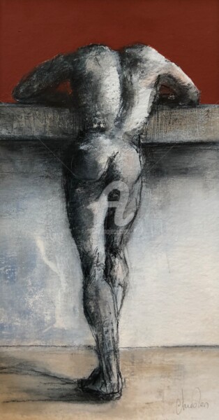 Peinture intitulée "NU15" par Chrislen, Œuvre d'art originale, Acrylique
