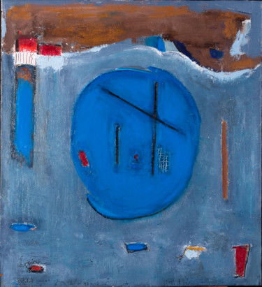 Painting titled "Sitges" by Guy Rieutort, Original Artwork, Oil