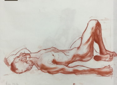 étude à la sanguine
