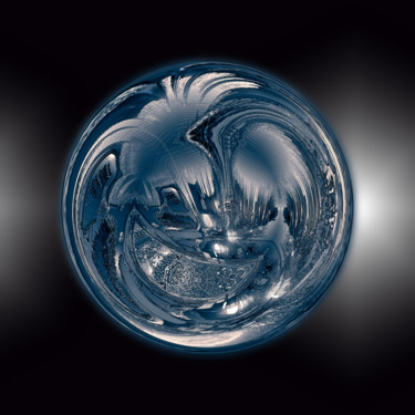 Abstract planet 211 Arts numériques intitulée "Abstract planet 211" par Pascal Moulin, Œuvre d'art originale, Travail numérique 2D