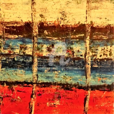 coque de bateau Peinture intitulée "coque de bateau" par Laurent Chabrillat, Œuvre d'art originale, Acrylique