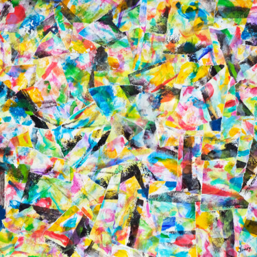 Peinture intitulée "THÉ OU CAFÉ" par Jean-Marc Philippe (Jimpy), Œuvre d'art originale, Acrylique