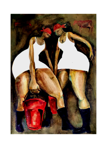 "Milkmaids. Wedding Morning"