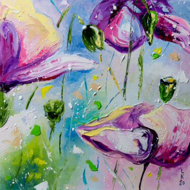 Purple poppies 2