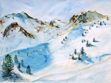 Arolla la remointse, piste de ski