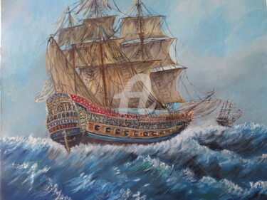 Le Centurion 绘画 标题为“Le Centurion” 由Thierry Singer De Polignac - Spencer (Prince Singer de Polignac-Spencer), 原创艺术品, 油