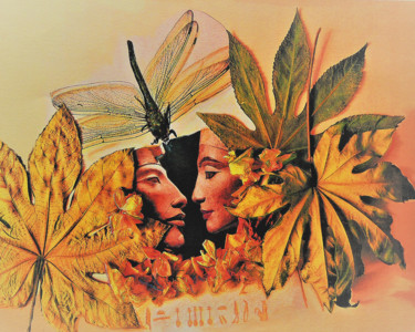 Digitale Kunst mit dem Titel "Hommage an Nofretet…" von Sigrun Neumann (Sineu), Original-Kunstwerk, Digitale Malerei