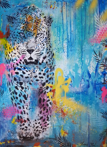 Born to be wild Peinture intitulée "Born to be wild" par Yannick Boid, Œuvre d'art originale, Acrylique