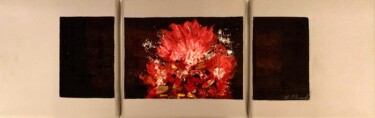 Peinture intitulée "Peinture abstraite…" par Florence Féraud-Aiglin, Œuvre d'art originale, Acrylique