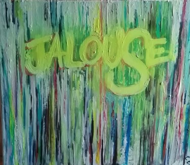 Peinture intitulée "Commande" par Valérie Blum (Valery), Œuvre d'art originale, Acrylique Monté sur Châssis en bois
