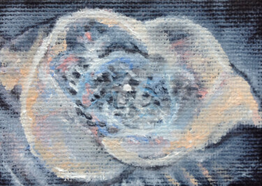 Cat's Eye Nebula 绘画 标题为“Cat's Eye Nebula” 由Luethi Alias Abdelghafar, 原创艺术品, 油 安装在木质担架架上